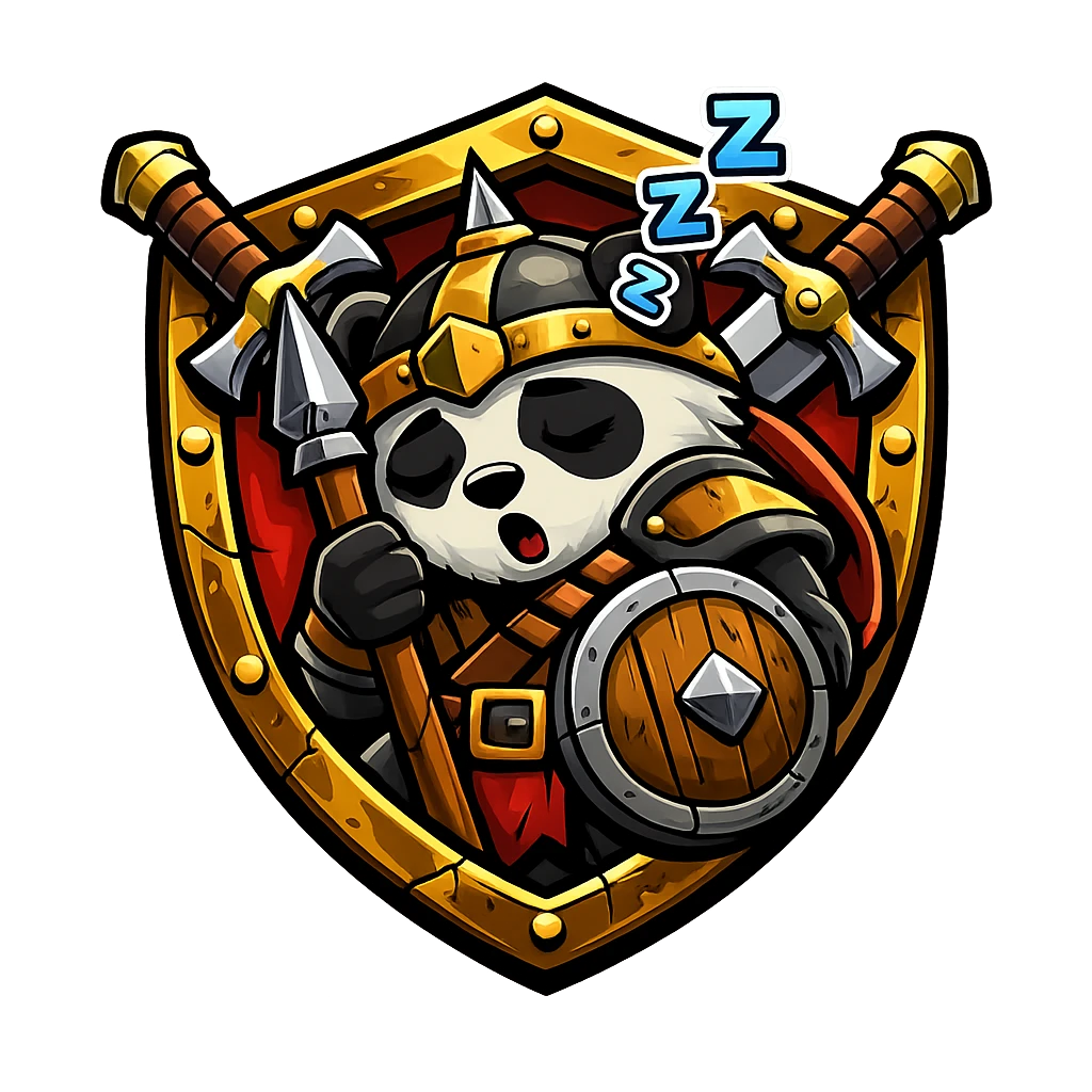 Snoring Panda clan logo